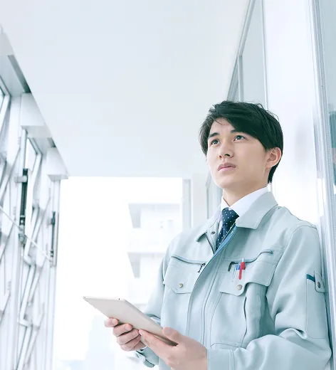 設備やインフラの点検現場で